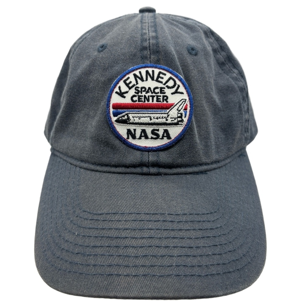 Kennedy Space Center NASA Hat Techstyles California 100% Cotton Adjustable Cap